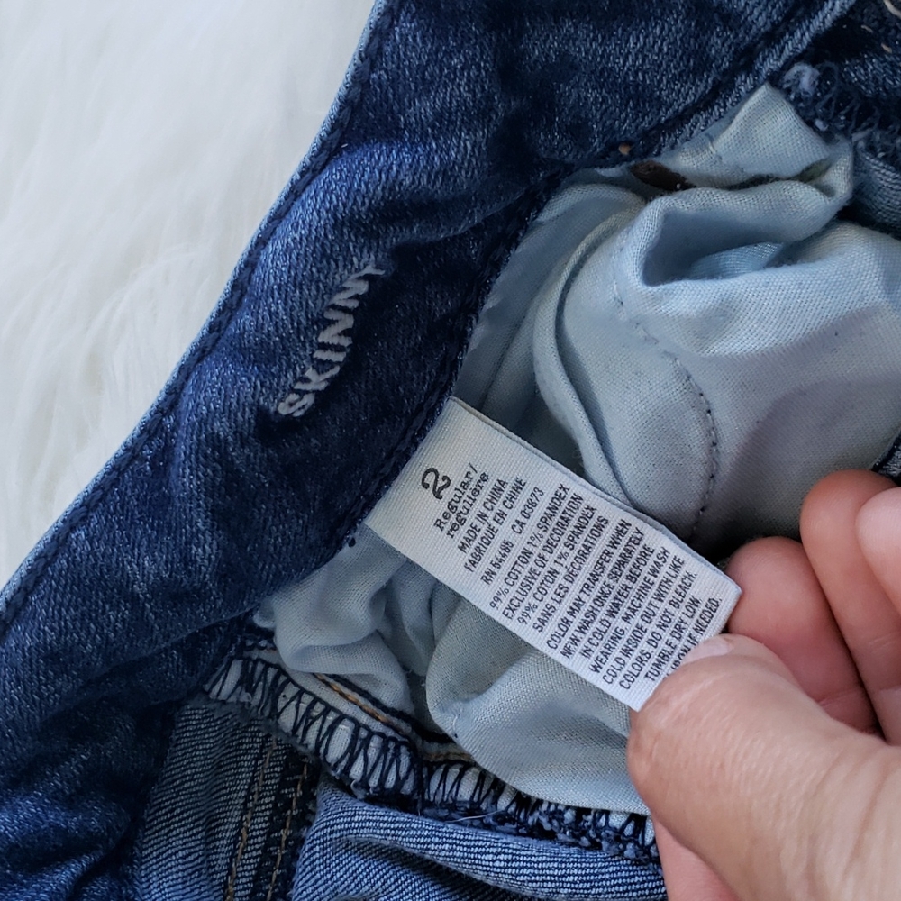 AMERICAN EAGLE Skinny Jeans  Size 2 - Picture 4 of 6